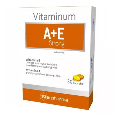 VITAMINUM Witamina A+E Strong 30 kapsułek