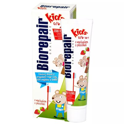 Pasta BIOREPAIR Kids pasta dla dzieci poziomkowa 50ml