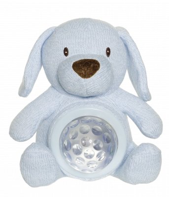 Teddykompaniet Teddy Lights - hrající plyšák se svítícím bříškem pes