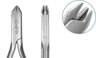 Chifa Kleszcze ortodontyczne Aderer lekkie do gięcia drutu 115mm