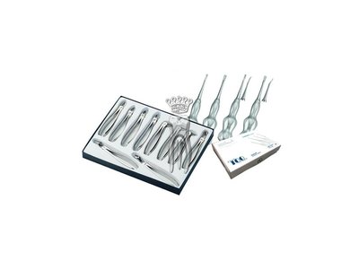 Sada kleští a kostní páky - sada 10ks + 4ks Carl Martin Solingen