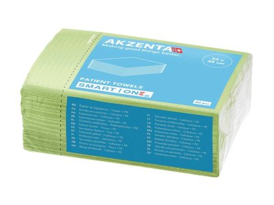 Ochranné roušky pro pacienty, 2-vrstvé, 500ks fresh green