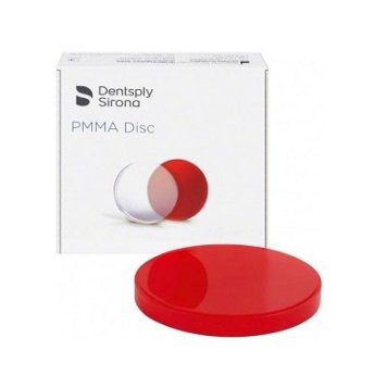 Burnout PMMA Disk 98,5 16mm (červený)