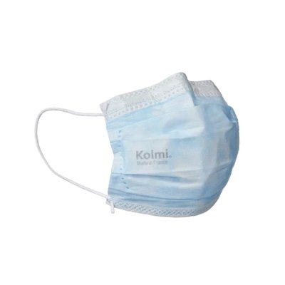 Medicom Kid pediatrická ústenka pro děti od 5 let, modrá, 50 ks v balení