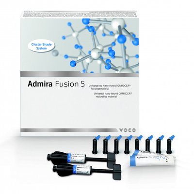 Admira Fusion 5 SET VOCO - Trial Pack 10x 0.2 g caps (po 2 ks z A1. A2. A3. A3.5. A4)