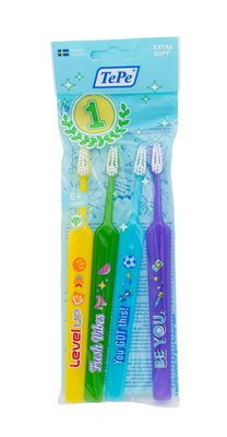 TePe Select Compact x-soft dětský kartáček, 4 ks