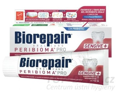 BioRepair Peribioma PRO Gengive+ zubní pasta, 75ml