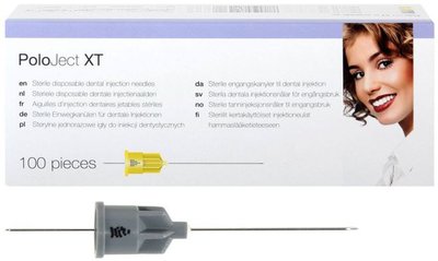 PoloJect XT 27G krátke 0,4 x 25 mm