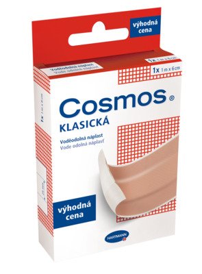 Cosmos Klasická voděodolná náplast 1 m × 6 cm
