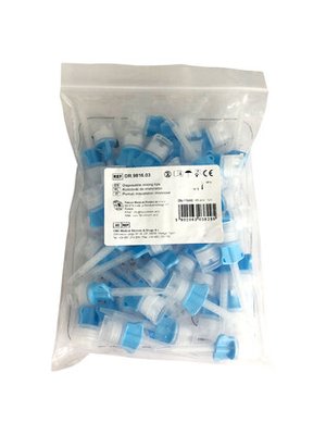 Końcówki do mieszania niebiesko-białe krótkie DR.9816.03 48szt