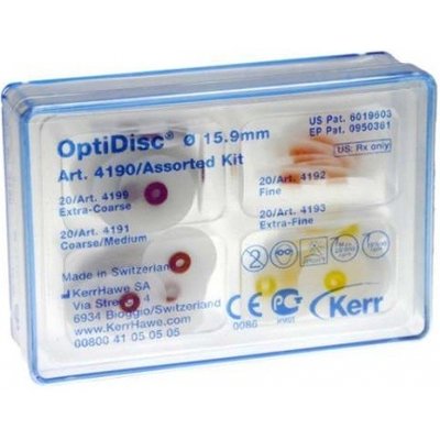 OptiDisc Assorted Kit 15,9 mm - 80 ks