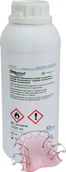 Orthocryl - tekutina transparentní růžová (1000 ml)
