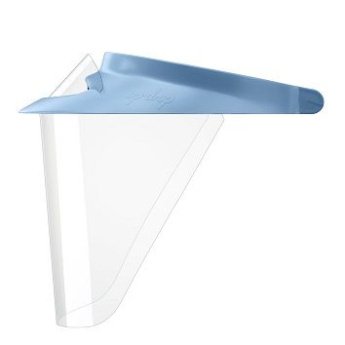 Ochranný štít Op-d-Op,1 držák + 3 štíty - modrý