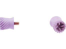 Young™ Prophylaxekelch Elite weich - Packung 144 Stück pink, kurz, extraweich, Screw Type