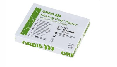ORBIS Míchací podložky, protiskluzový papír, 35×45mm 12x40listů