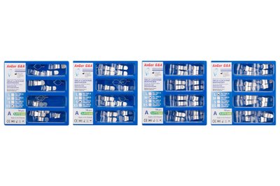 Matryce zaciskowe 16 szt. 0,075 mm AnGer