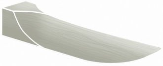 Wood Wedges biele
