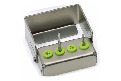 Stojánek na 4 vrtáčky, červený