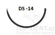 Chirurgická jehla sterilní DS-14, 48 ks