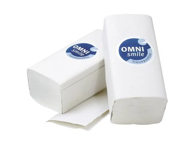 OMNI Z-Eco - papírové ubrousky přírodní, 5000ks