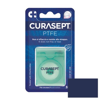 Curasept PTFE teflonová zubní páska s CHX (bez přichuti), 35m