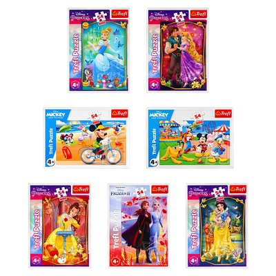 Zabawka - Puzzle mini 54 elementy Disney