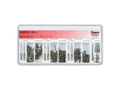 UNIMETRIC Titanium SET - kořenové čepy, 0.8