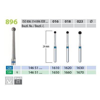 Brousek Dia 1620 (5 ks/bal)