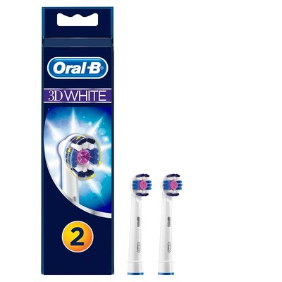 Oral-B końcówki 3D White Luxe wybielające EB18 2szt/opak.
