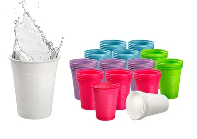 Dentální plastové kelímky TOP CUPS - Žluté