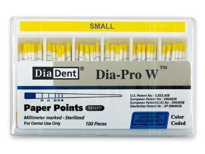 Dia-Pro W - Papírové čepy pro Wave One, vel. Small