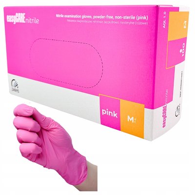 Rukavice EASYCARE Nitril Pink - XS