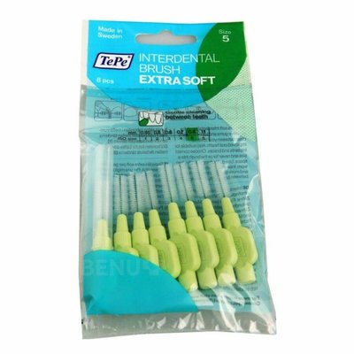 TePe® Mezizubní Kartáčky Original Extra Soft Zelená Ø0,8mm 8ks