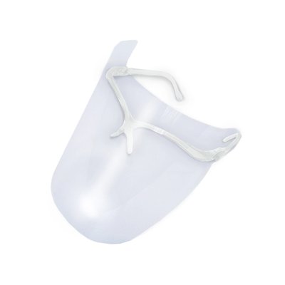 Ochranný štít Comfort Light (1 obroučka bílá, 4 fólie)