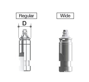 MEGAGEN AR, BD Easy Crown Analog - ø4.95 Wide
