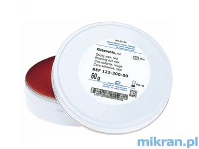 Vosk lepící červený 60g