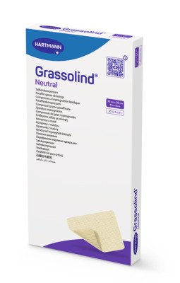 Grassolind neutral krytí s mastí 10 × 20 cm 30 ks