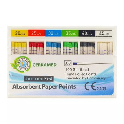 Sączki papierowe Cerkamed 100szt rozszerzalność 06