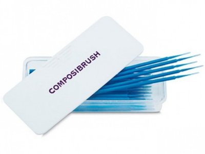 VDW Composibrush speciální ENDOaplikační mikro štětečky pro kořenové kanálky 50ks