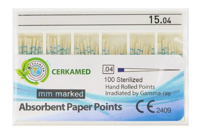 Sączki papierowe 4% 100 szt. Cerkamed