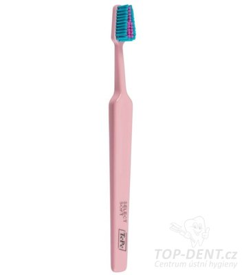 TePe Select Colour Soft zubní kartáček, různé barvy (blistr)<span class="small color-gray text-muted"> - Barva:: Růžová</span>