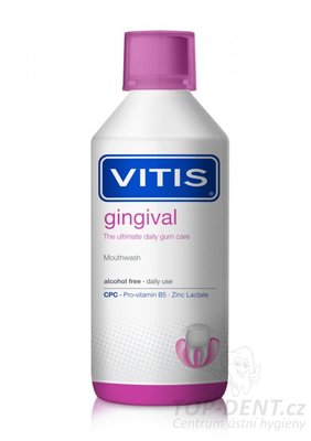 VITIS Gingival ústní voda na zanícené dásně, 500ml