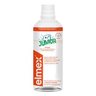 ELMEX Junior 6-12 lat płukanka 400ml 8714789911755