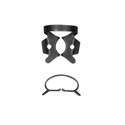 Rubber Dam spona 7A UK molar, Black Line