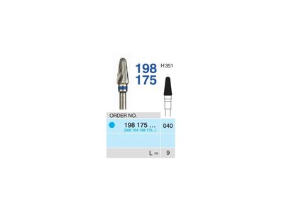 Tvrdokovová fréza - kónus zakulacený Ø 4mm