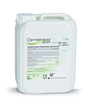 Dentalrapid soft SD - dezinfekce ploch, 5l