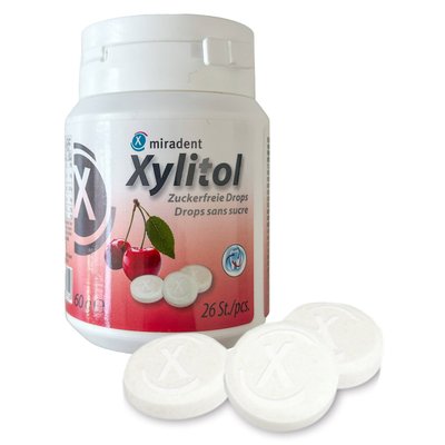 Xylitol Drops pastilky - 100 ks Dispenser Box