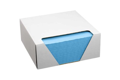 Akzenta Crepe Napkins 36×36 cm Blue krepové ubrousky 500 ks