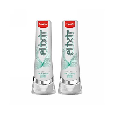 Colgate Elixir White Restore zubní pasta 2x80 ml