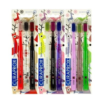 Curaprox CS 5460 Ultrasoft WINTER JOY 3 ks